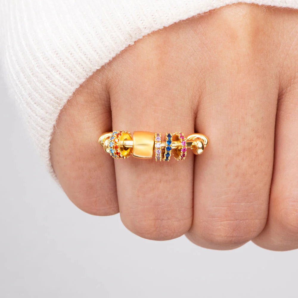 To My Daughter Spinner Ring