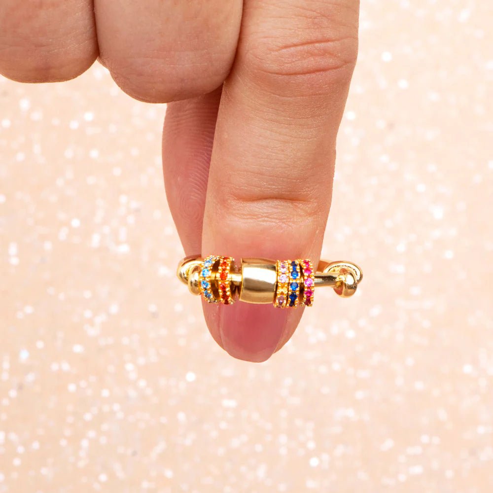 To My Daughter Spinner Ring