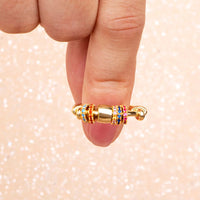 To My Daughter Spinner Ring