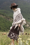 CB Ethnic Style Snowflake Shawl