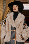 CB Ethnic Style Fur Jacket