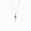 EVIL EYE KEY NECKLACE