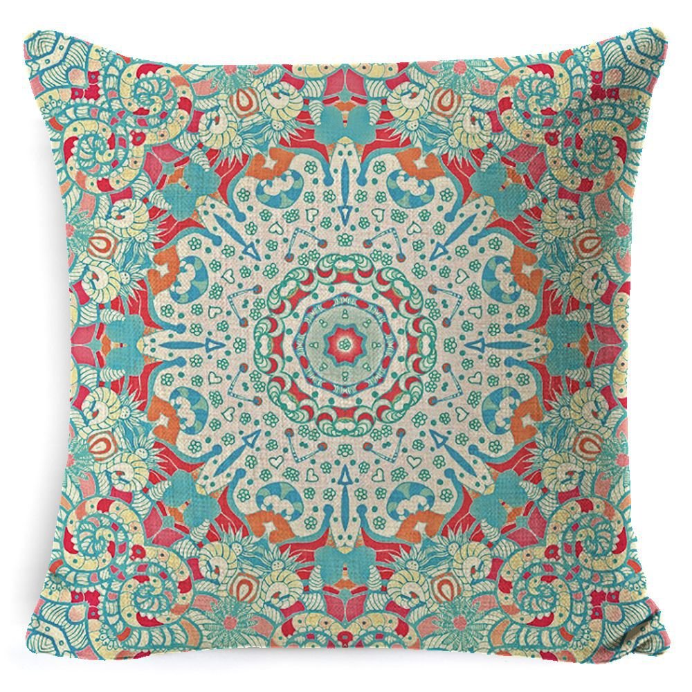CB Serene Mandala Pillow Zen Vibes for Home