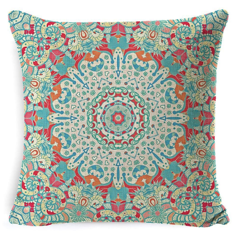 CB Serene Mandala Pillow Zen Vibes for Home