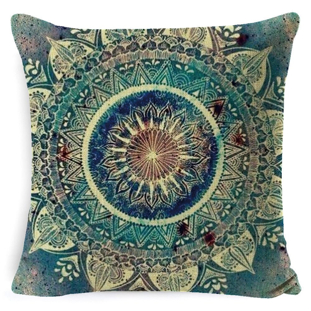 CB Serene Mandala Pillow Zen Vibes for Home