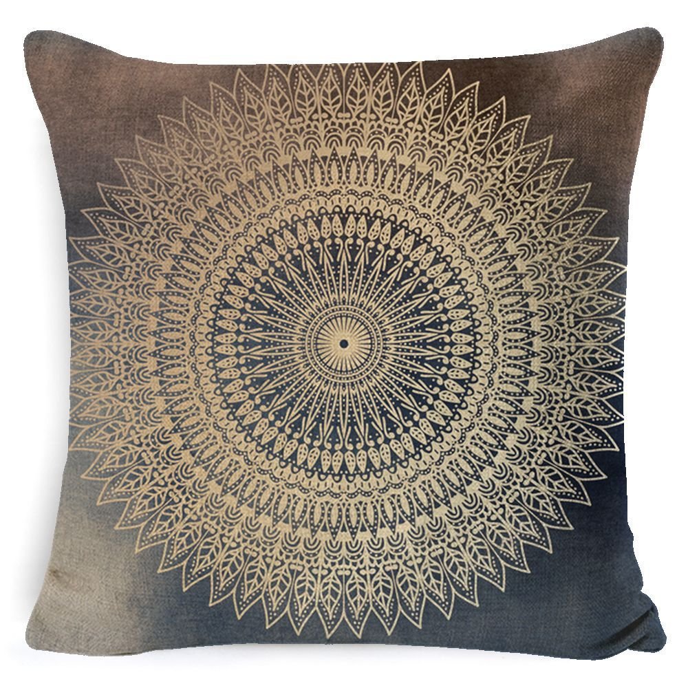 CB Serene Mandala Pillow Zen Vibes for Home