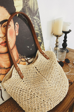 CB Beach-Ready Tote - Woven Bliss Effortless Style