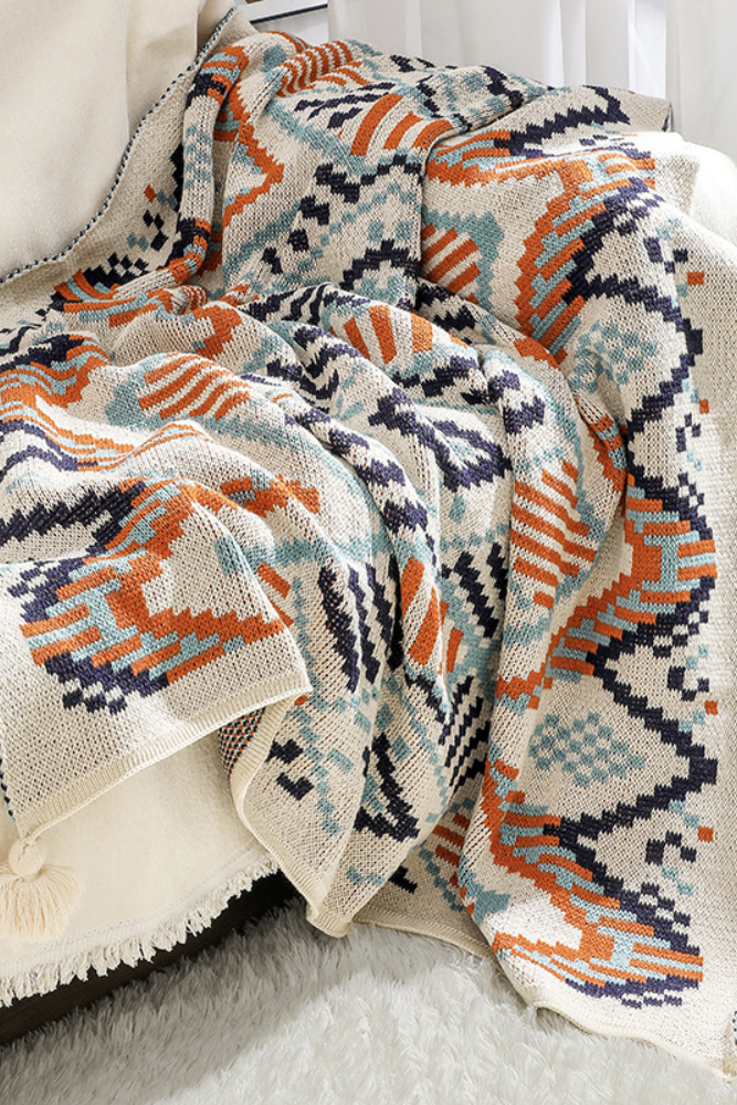 CB Cozy Nordic Throw Blanket