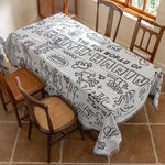 CB Boho Mandala Cotton Tablecloth