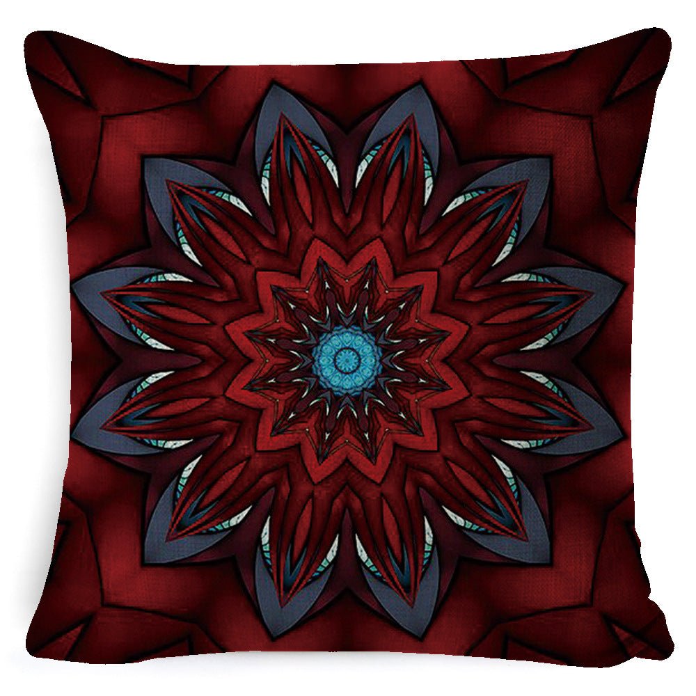 CB Serene Mandala Pillow Zen Vibes for Home