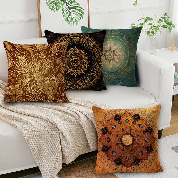 CB Serene Mandala Pillow Zen Vibes for Home