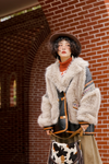 CB Ethnic Style Fur Jacket