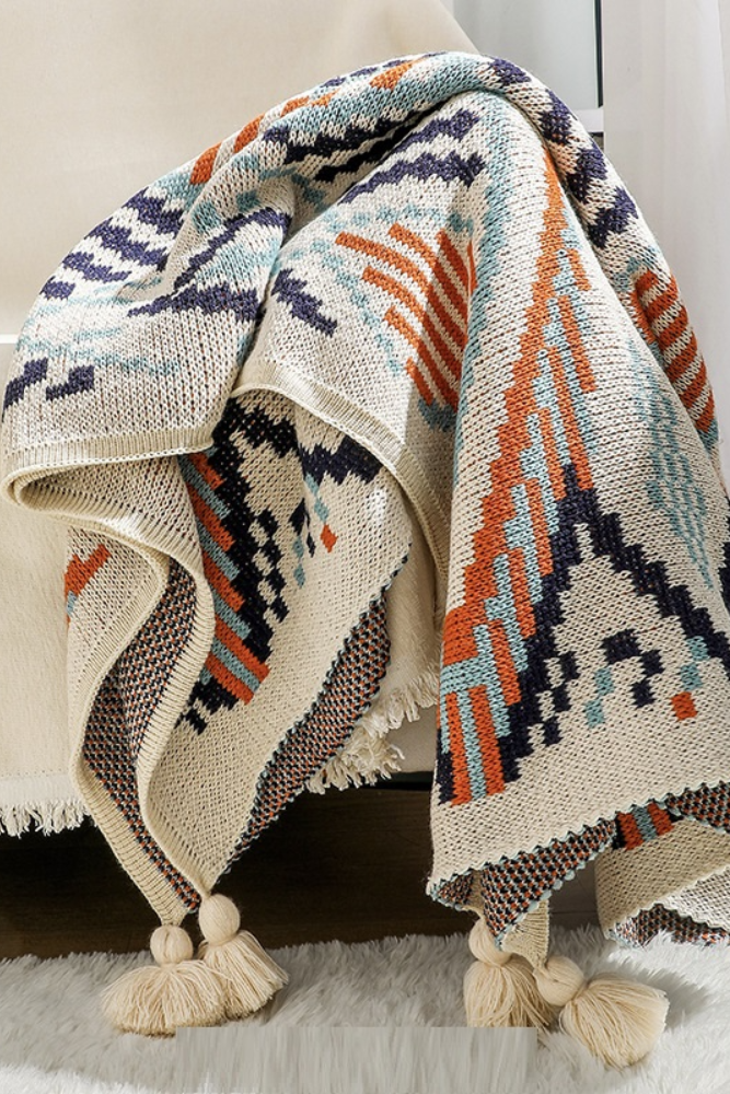 CB Cozy Nordic Throw Blanket