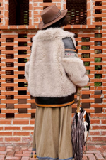 CB Ethnic Style Fur Jacket