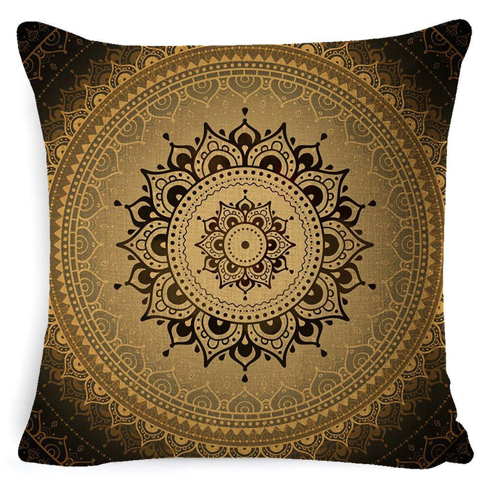 CB Serene Mandala Pillow Zen Vibes for Home