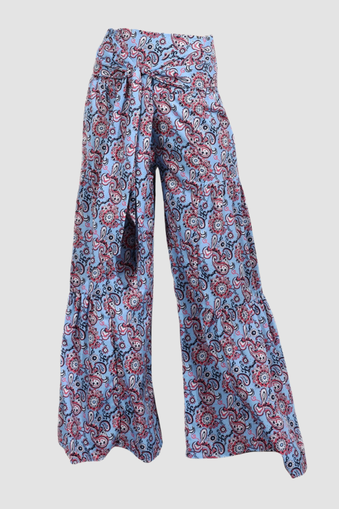 CB Exotic And Ethnic Style Wide Leg Pants