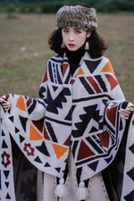 CB Ethnic Style Woven Blanket