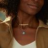 PAVÉ EVIL EYE CIRCLE PENDANT LAYERED NECKLACE SET