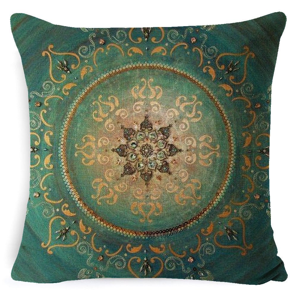 CB Serene Mandala Pillow Zen Vibes for Home