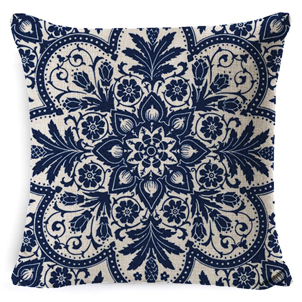 CB Serene Mandala Pillow Zen Vibes for Home