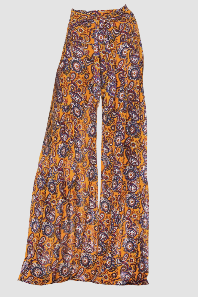 CB Exotic And Ethnic Style Wide Leg Pants