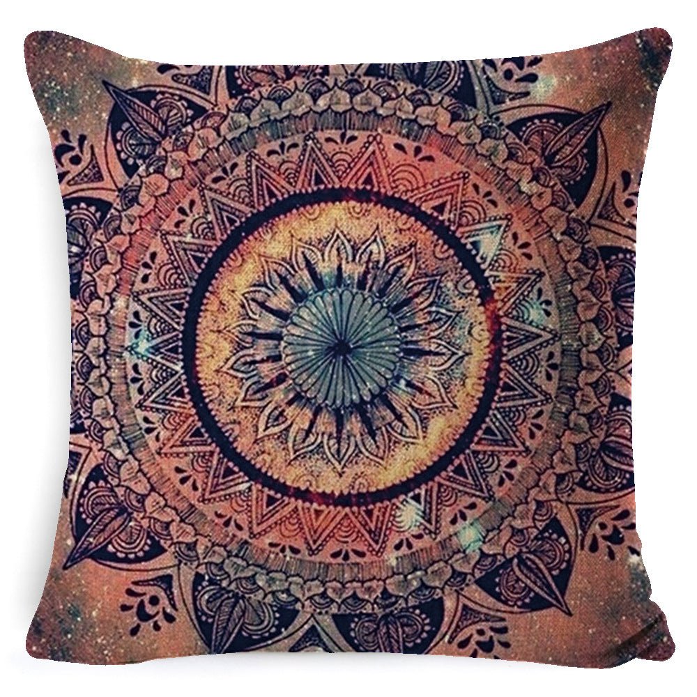 CB Serene Mandala Pillow Zen Vibes for Home