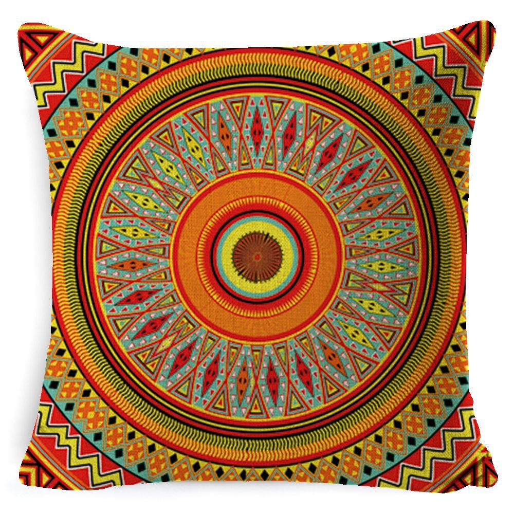 CB Serene Mandala Pillow Zen Vibes for Home