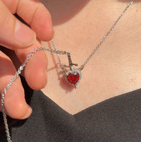 CB Heart Sword Necklace